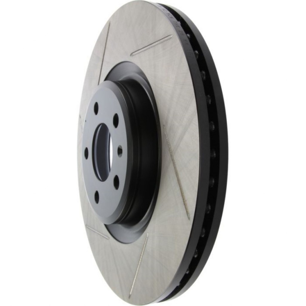 StopTech For Audi A5 Quattro 2016 Brake Rotor Slotted – Front Passenger Side
