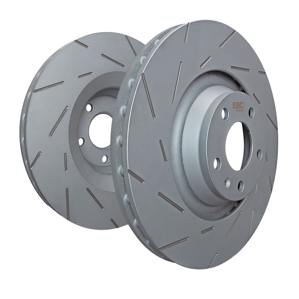 EBC USR7597 USR Slotted Front Rotors for 12-23 Durango/Grand Cherokee SRT-8