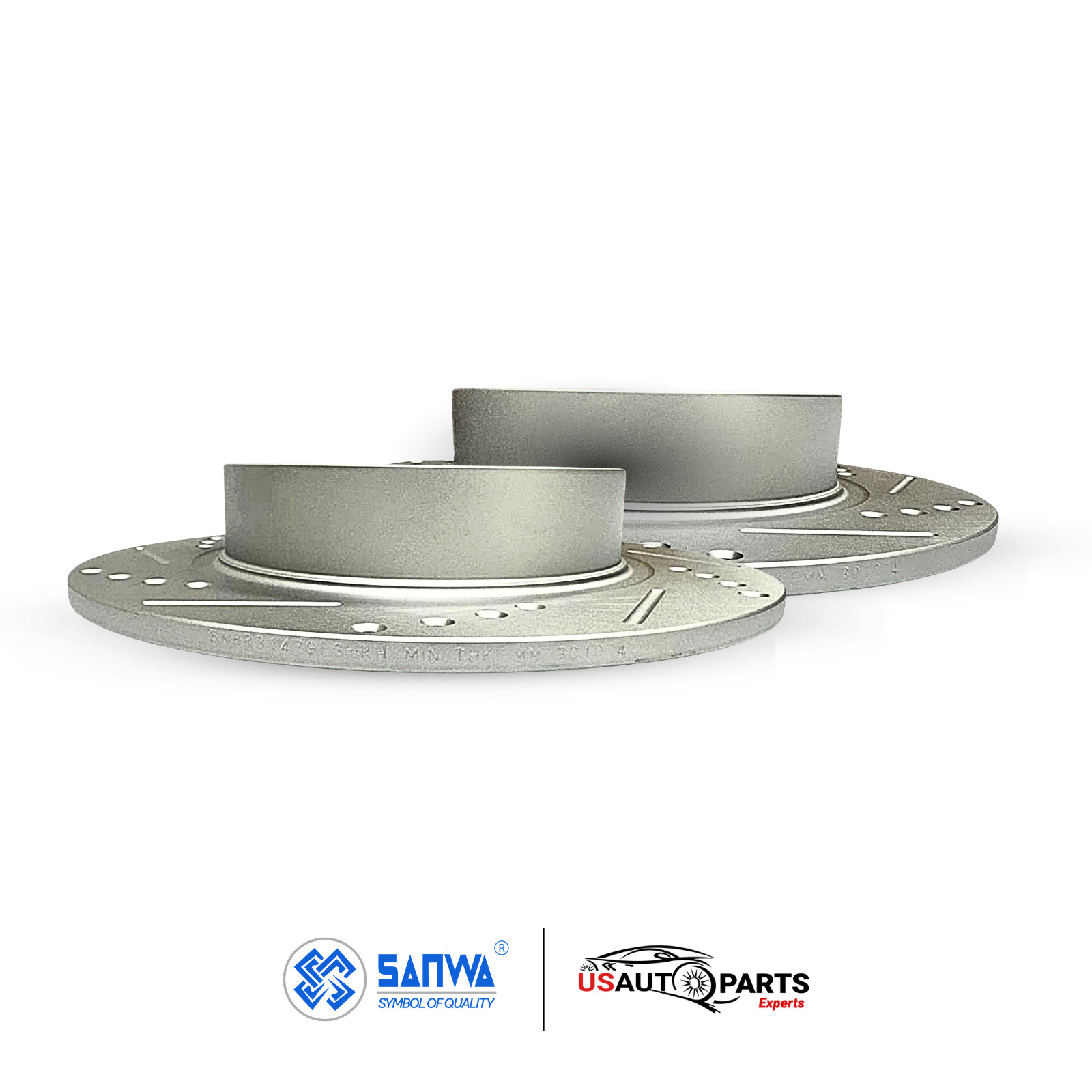 REAR BRAKE ROTOR GEOMET SOLID D&S & CERAMIC PAD KIT 302 mm FOR HONDA 2018-2023
