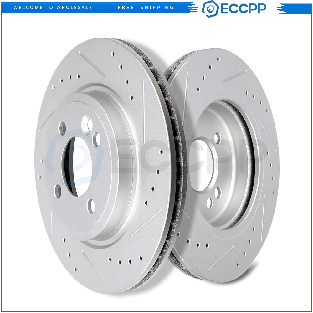 276mm Front Disc Brake Rotors for 2002 2003 2004 2005 2006 Mini Cooper 4 Lugs