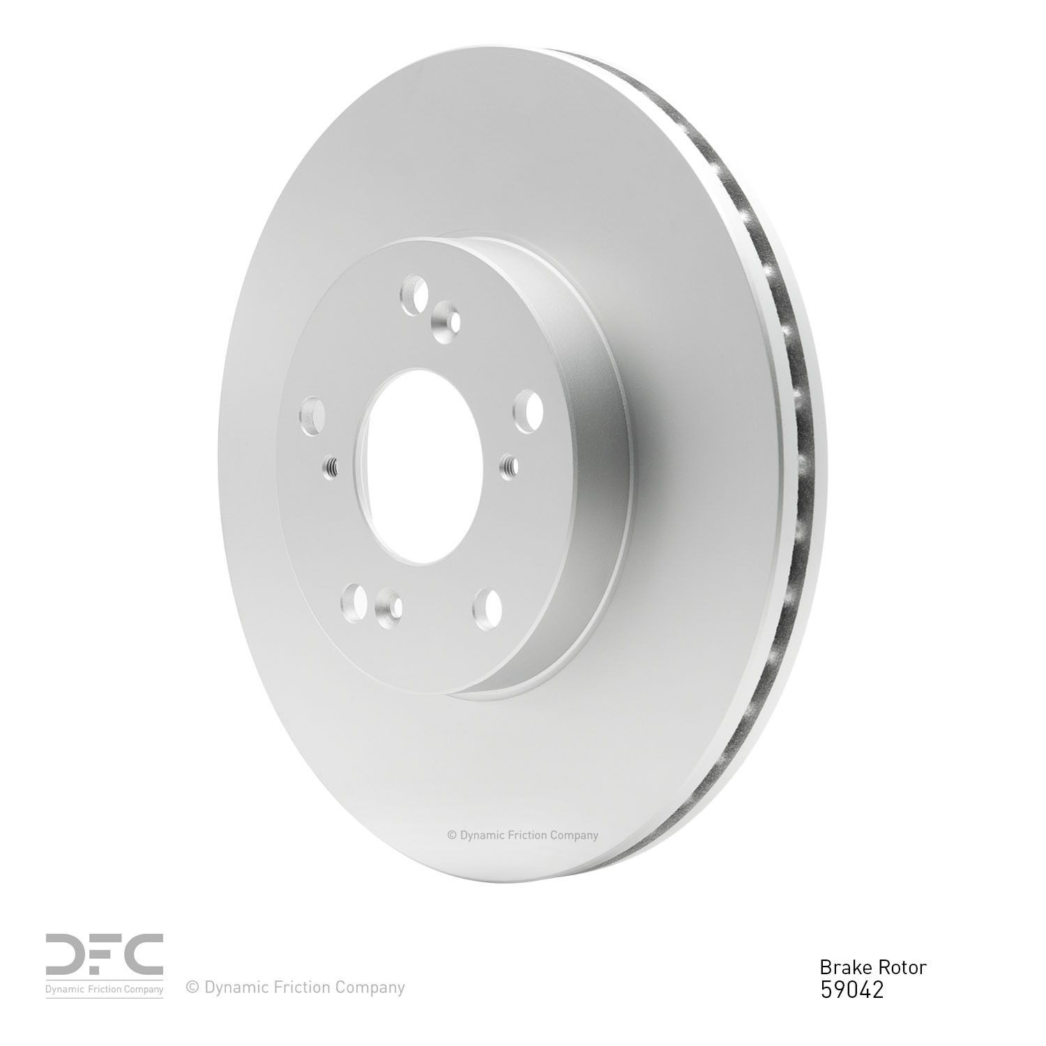 Dynamic Friction 604-59042 Disc Brake Rotor For Select 98-21 Acura Honda Models