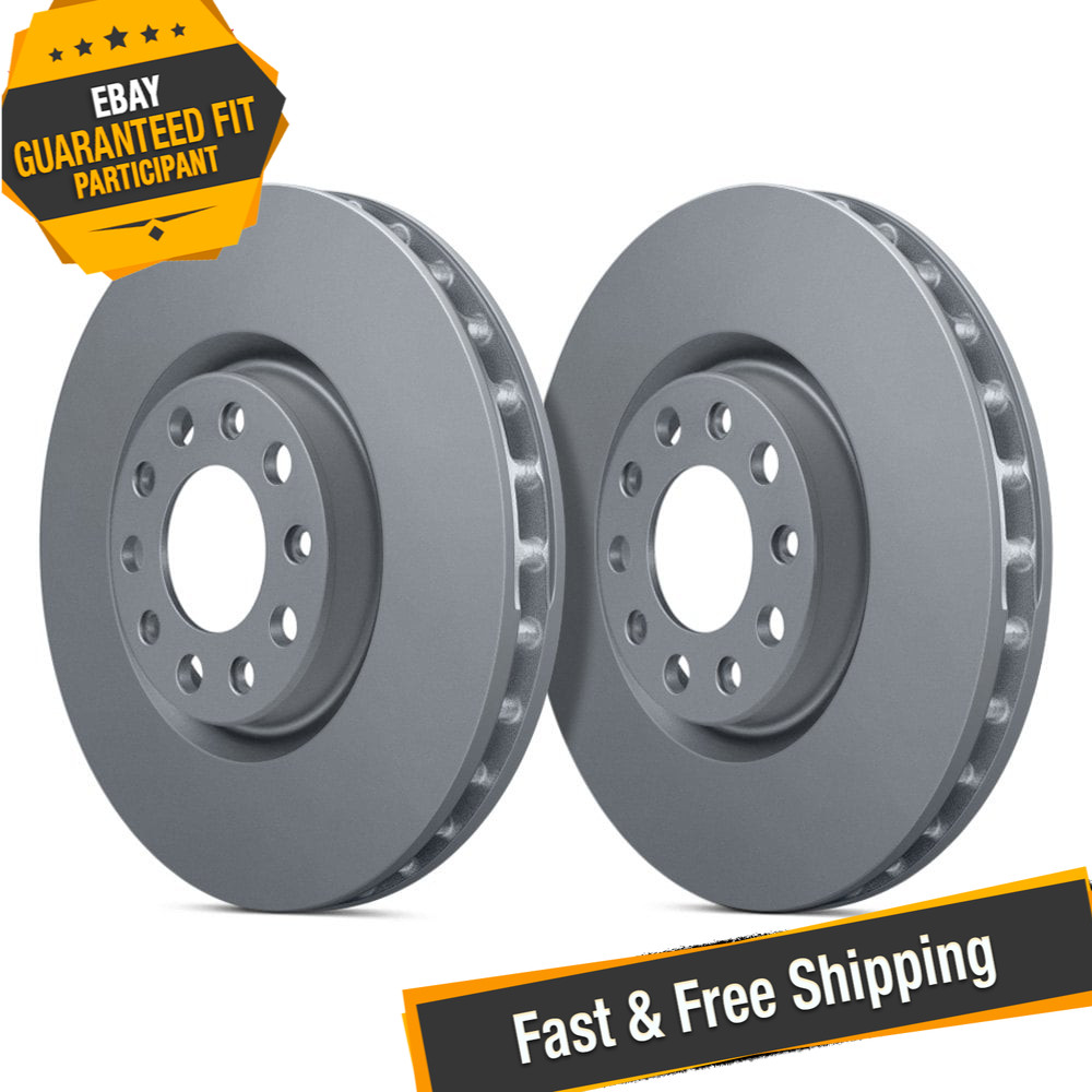 EBC RK Series Premium Plain 1-Piece Brake Rotors for 08-15 Mitsubishi Lancer