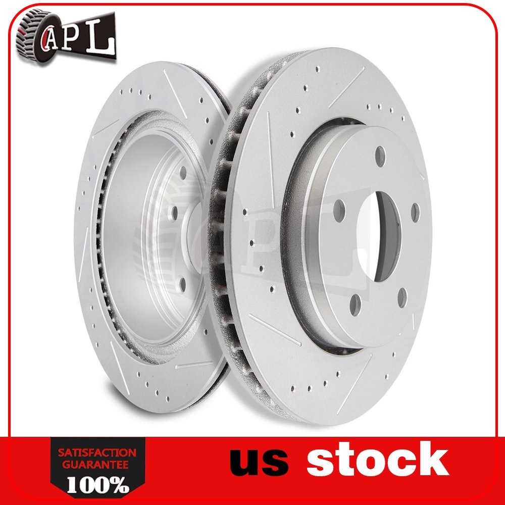 Front 302mm Brake Discs Rotors Kit For 2007 – 2016 Jeep Wrangler 2WD 4WD 4×4