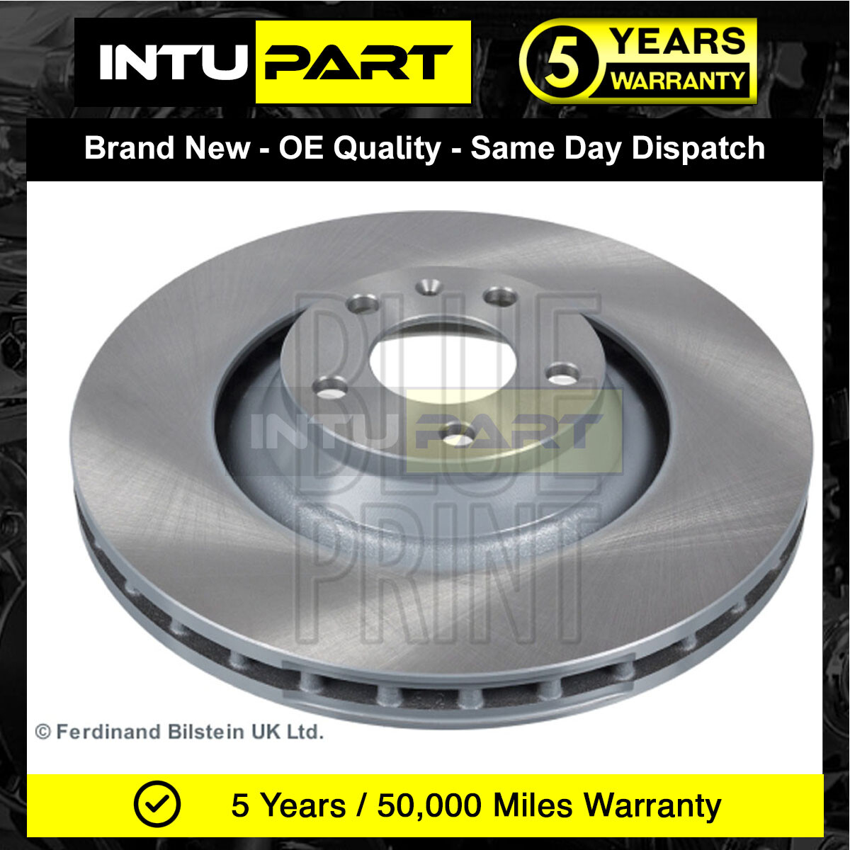 Fits Audi A6 Allroad 3.0 TDi 3.1 4.2 IntuPart Brake Disc 4F0615301G 4F0615301F