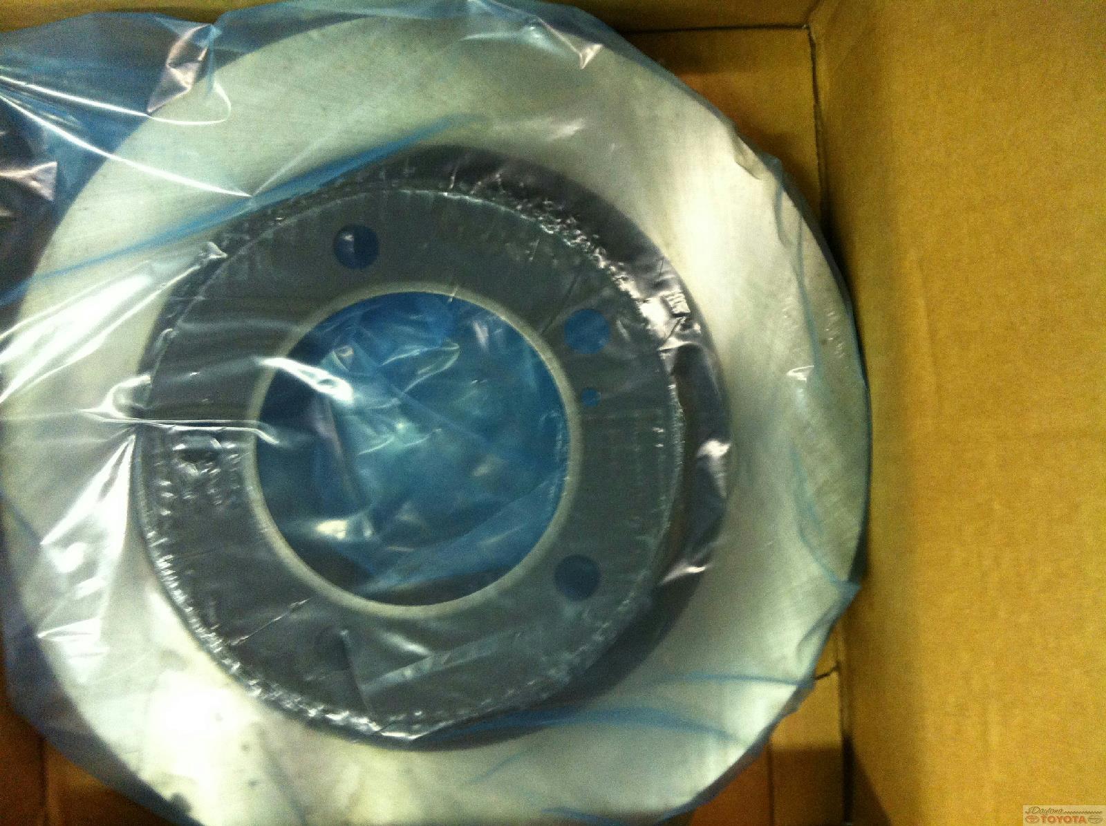 OEM TOYOTA FRONT ROTOR FITS SELECT SEQUOIA 2007-2022 AND TUNDRA 2006-2022
