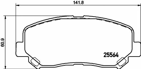 TEXTAR Front Axle DISCS & PADS for MAZDA CX-5 2.0 2011-2017