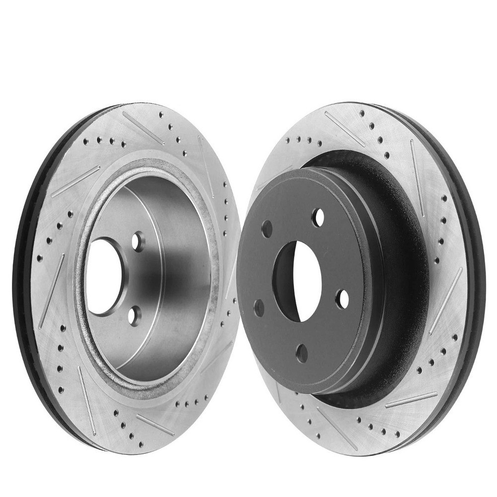 12.17 inch Rear Disc Brake Rotors Pads for Toyota Highlander Sienna RX350 RX450h