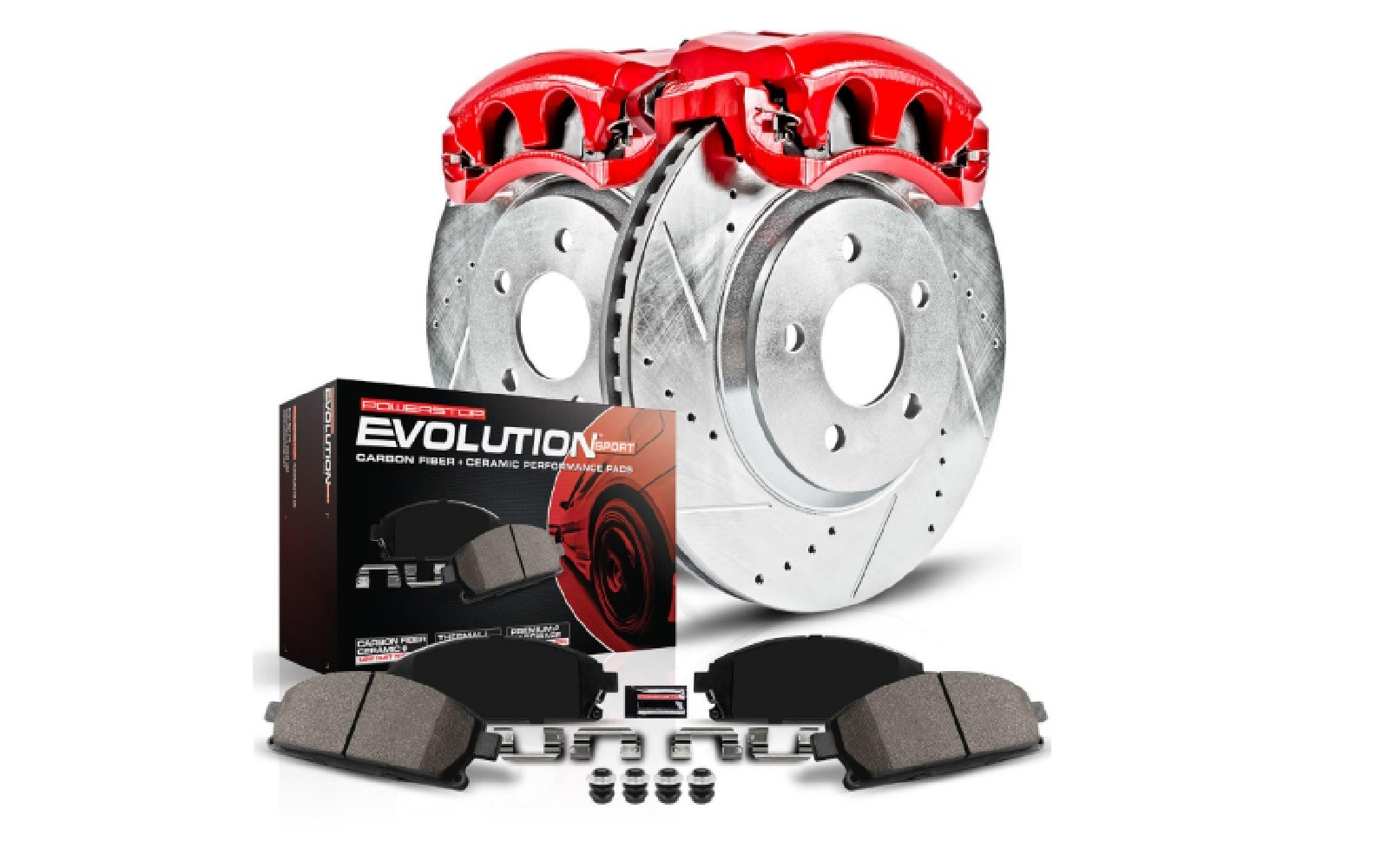 PowerStop Z23 Evolution Sport Brake Upgrade w/ Calipers for 2012-2018 Ford F-150