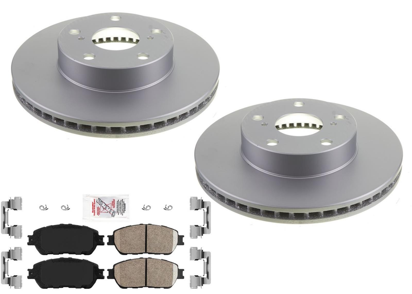 Disc Brake Rotors Brake Pads for 2005-2015 Toyota Tacoma 5 Lug Rear Wheel Drive