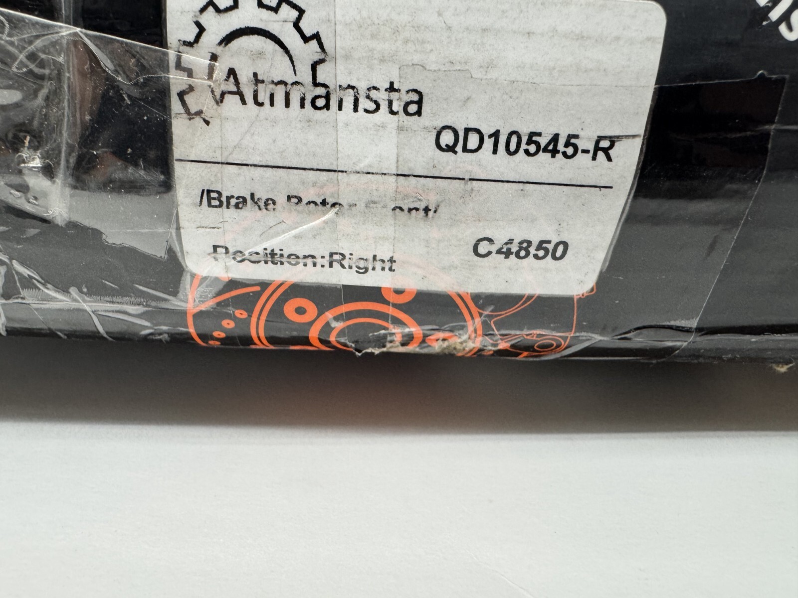 Atmansta QD10545-R Right Front Brake Rotor