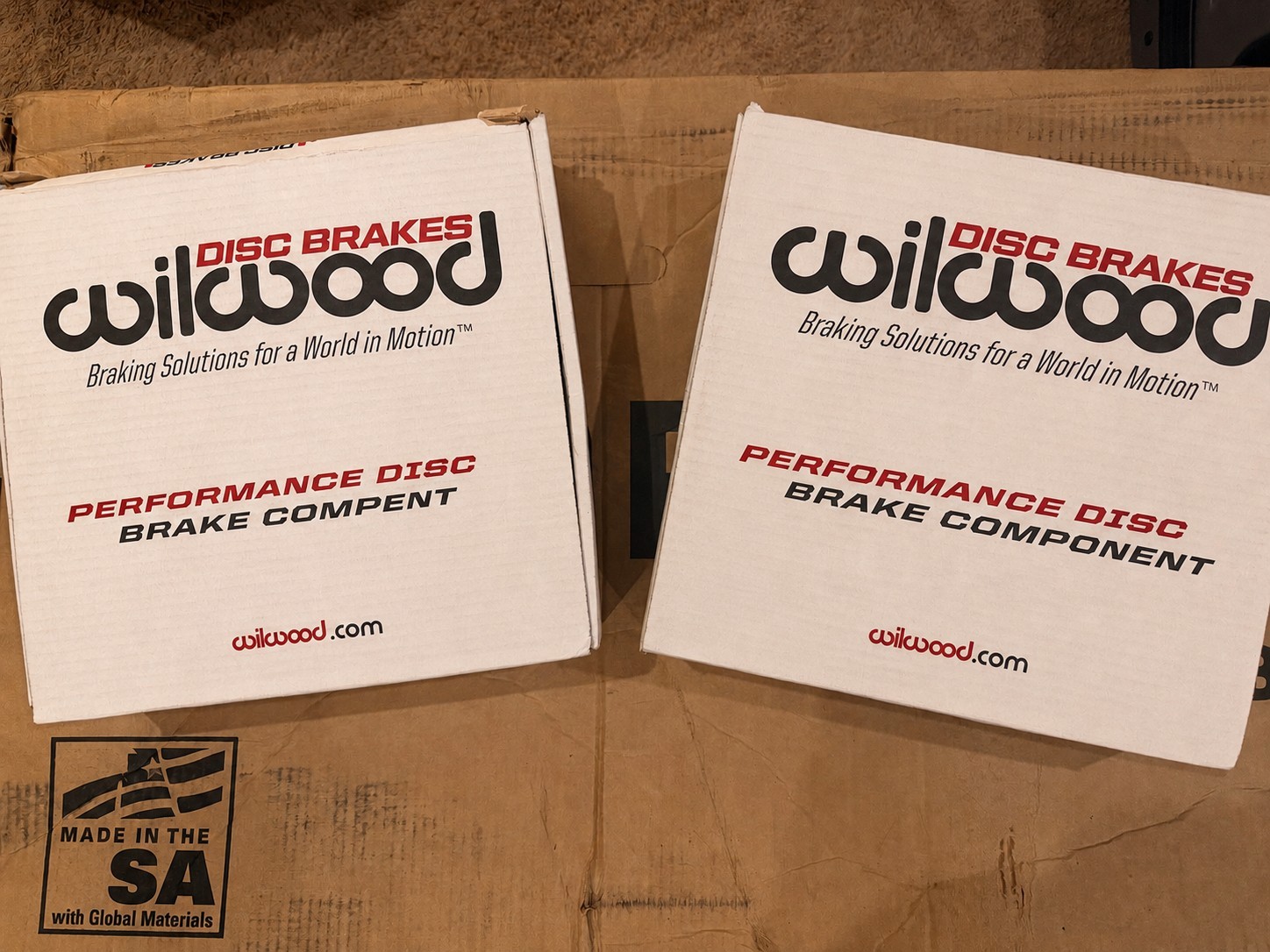 Pair Wilwood SRP Performance Universal Drilled/Slotted Brake Rotors