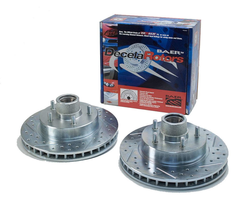 BAER Brakes 05516-020 Front Claw Performance Drilled Slotted Rotor Pair