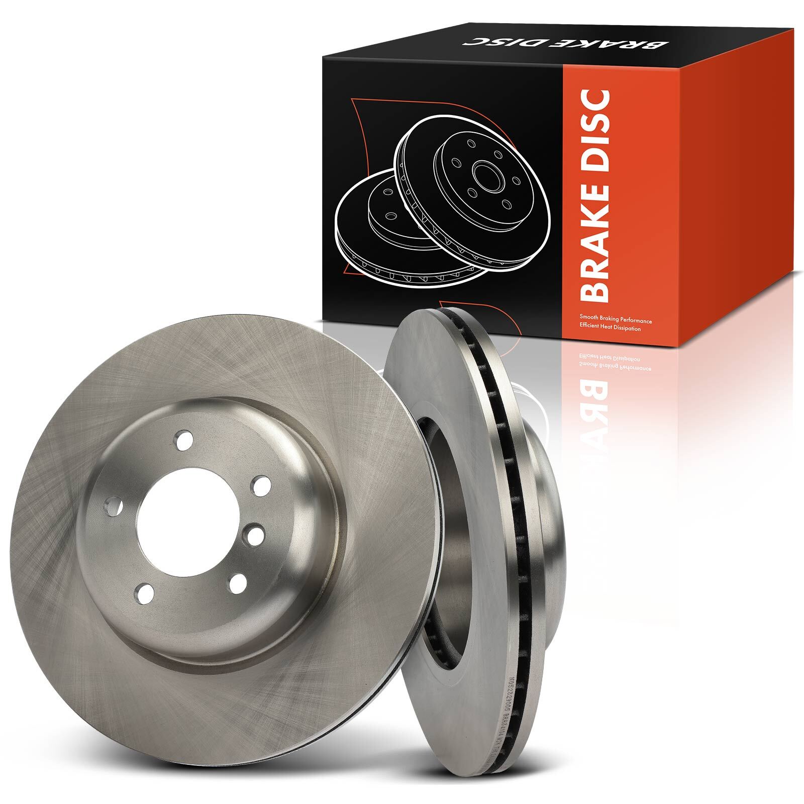 2Pcs Front Side Disc Brake Rotors for BMW E87/F20 135i 2008-2013 135is 2013-2013