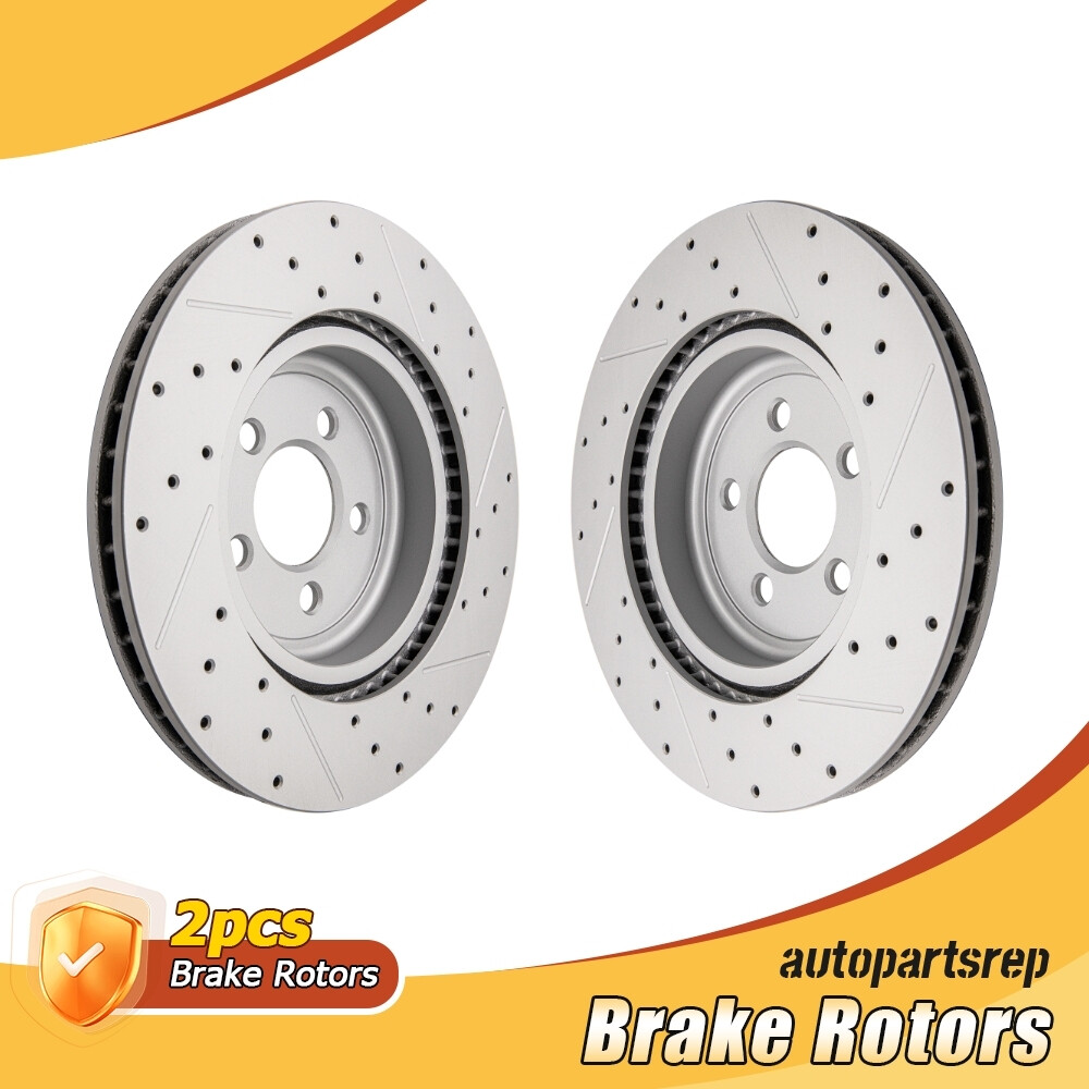 Front Disc Brake Rotors for 07-23 Dodge Charger 05-08 Magnum 05-23 Chrysler 300