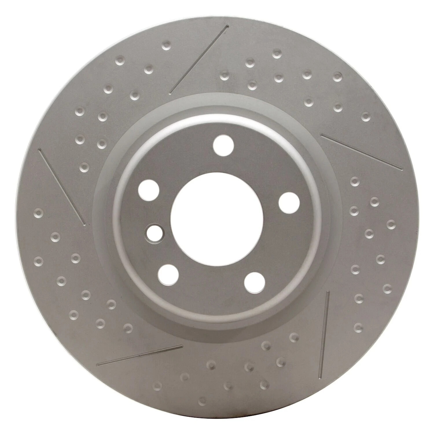 For BMW 230i xDrive 17-20 GeoSpec Dimpled & Slotted 1-Piece Rear Brake Rotor