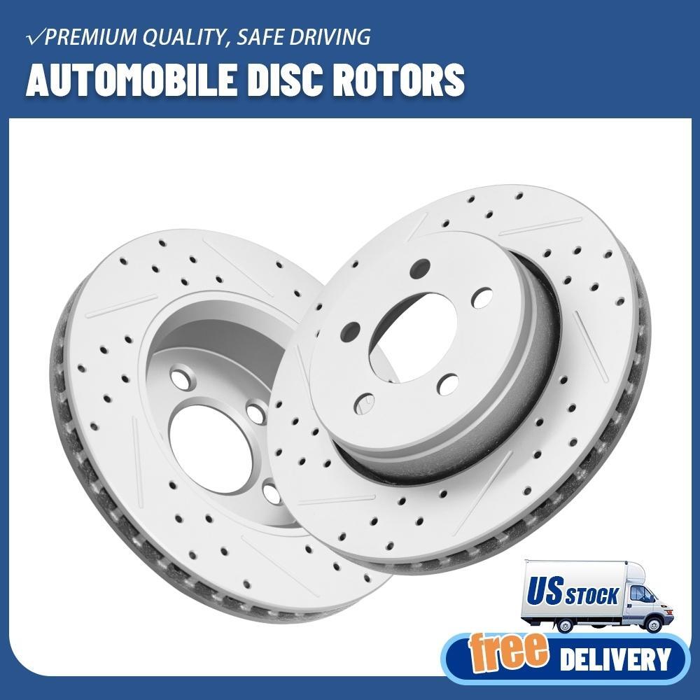 302mm Front Brake Rotors for 08-12 Jeep Liberty 07-11 Dodge Nitro Standard Brake