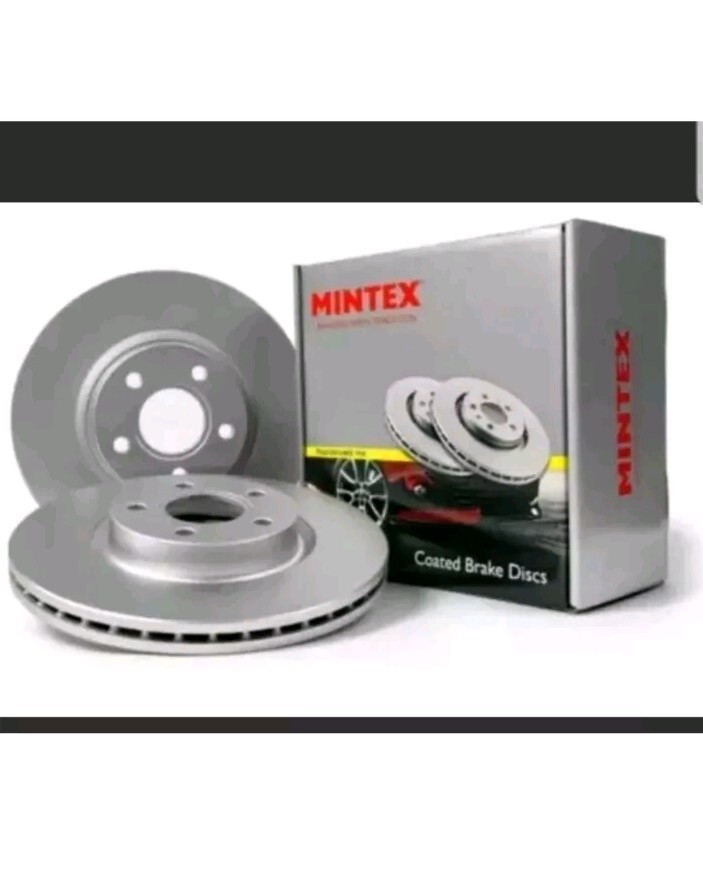 Mintex Brake Discs Pair V 330:5 Rear Outer Diameter 330mm For Audi MDC1612C