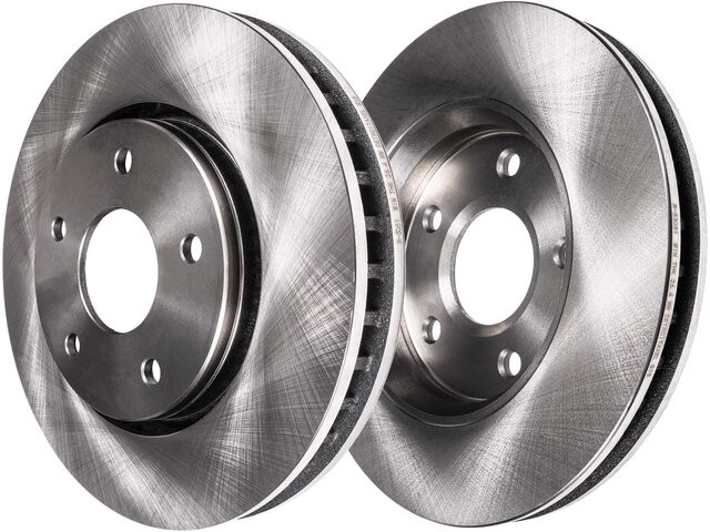 Front Detroit Axle Brake Rotor Set fits Dodge Avenger 2008-2014 19DYKQ