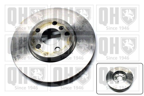 2x Brake Discs Pair Vented fits BMW 118D F40 2.0D Front 2019 on B47C20B 307mm QH