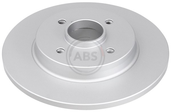 ABS 17835 Rear Brake Discs Pair 268mm Solid Fits Citroën Ds Peugeot 3008 308 Sw
