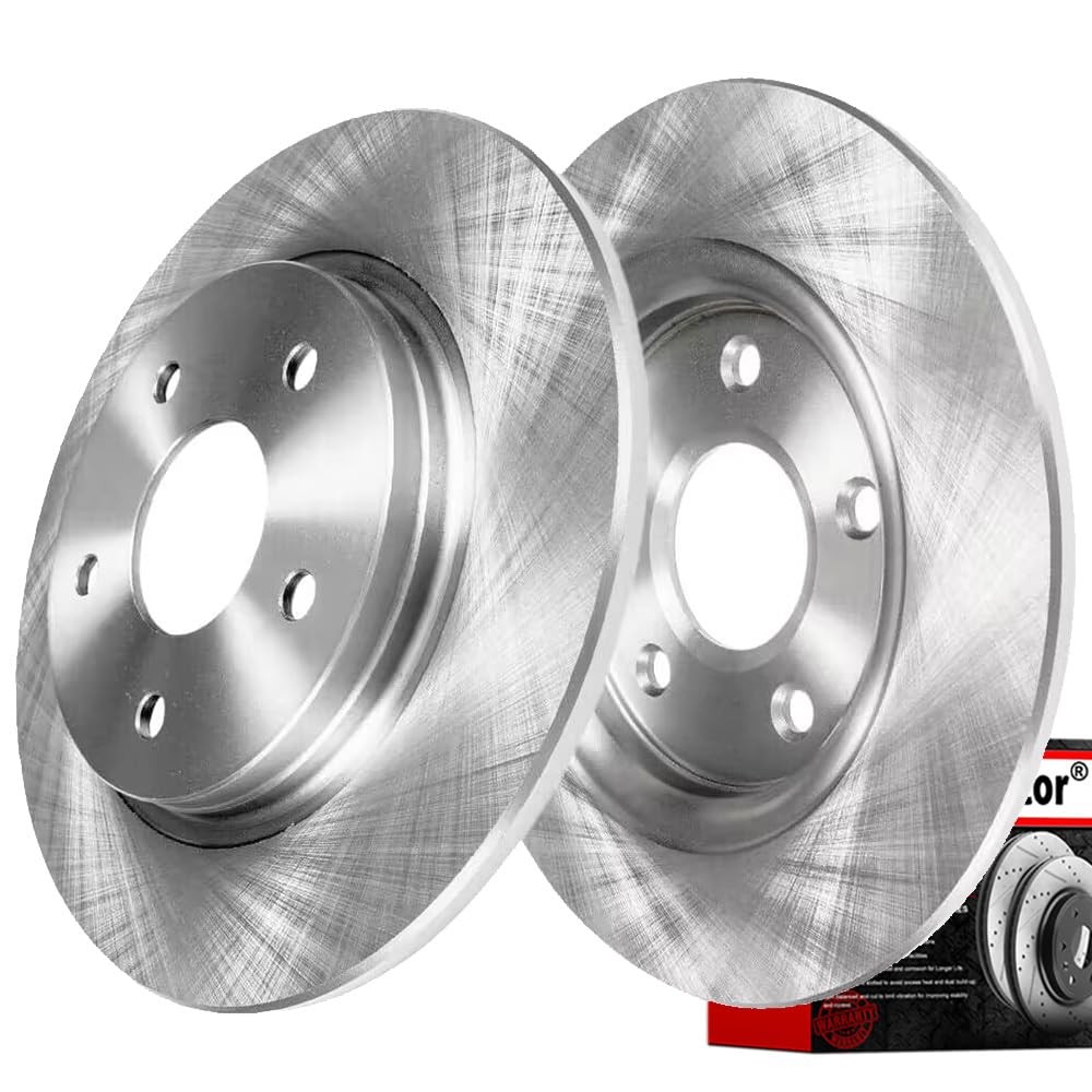 For TOYOTA CAMRY Rear Disc Brake Rotors 2012 2013 2014 2015 2016 2017 Set
