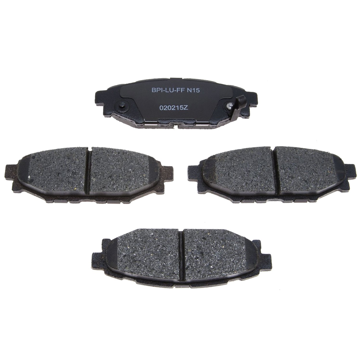 Front & Rear Ceramic Brake Pads Kit For 2013-2015 Subaru XV Crosstrek 9yr Warra.