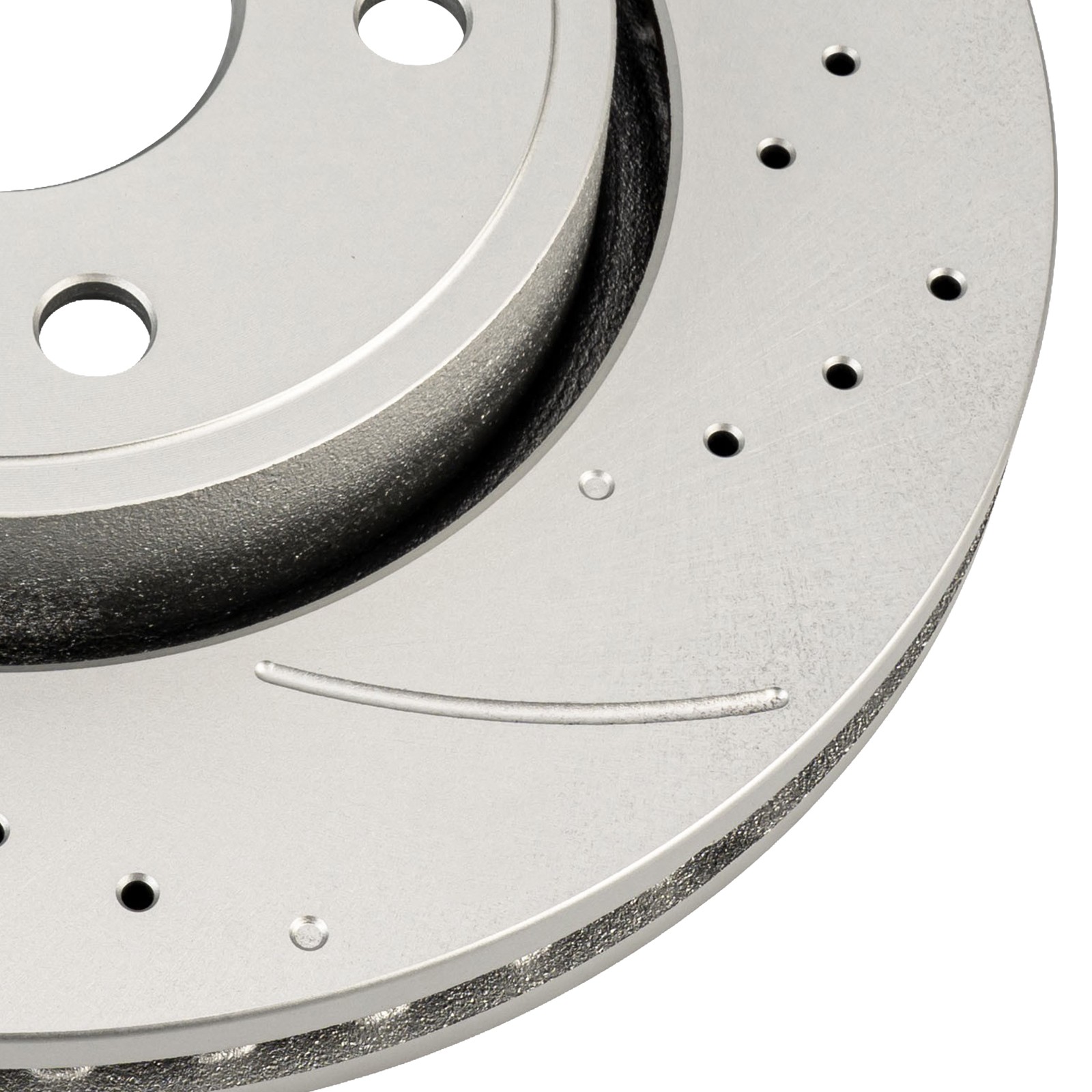 2x Drilled & Slotted Front Brake Rotors For 06-10 Jeep Grand Cherokee 3.7L 53026
