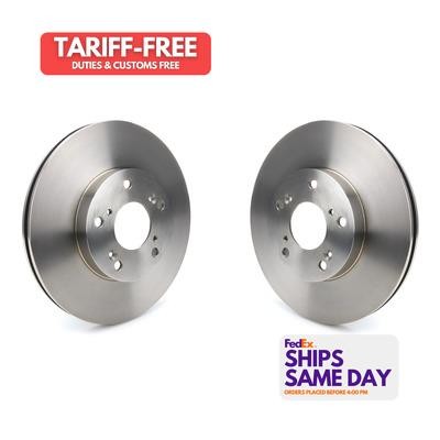 Ebc Brakes Usa RK7116, 2 Pack Gray Iron Brake Rotor Set Front Fits Acura / Honda
