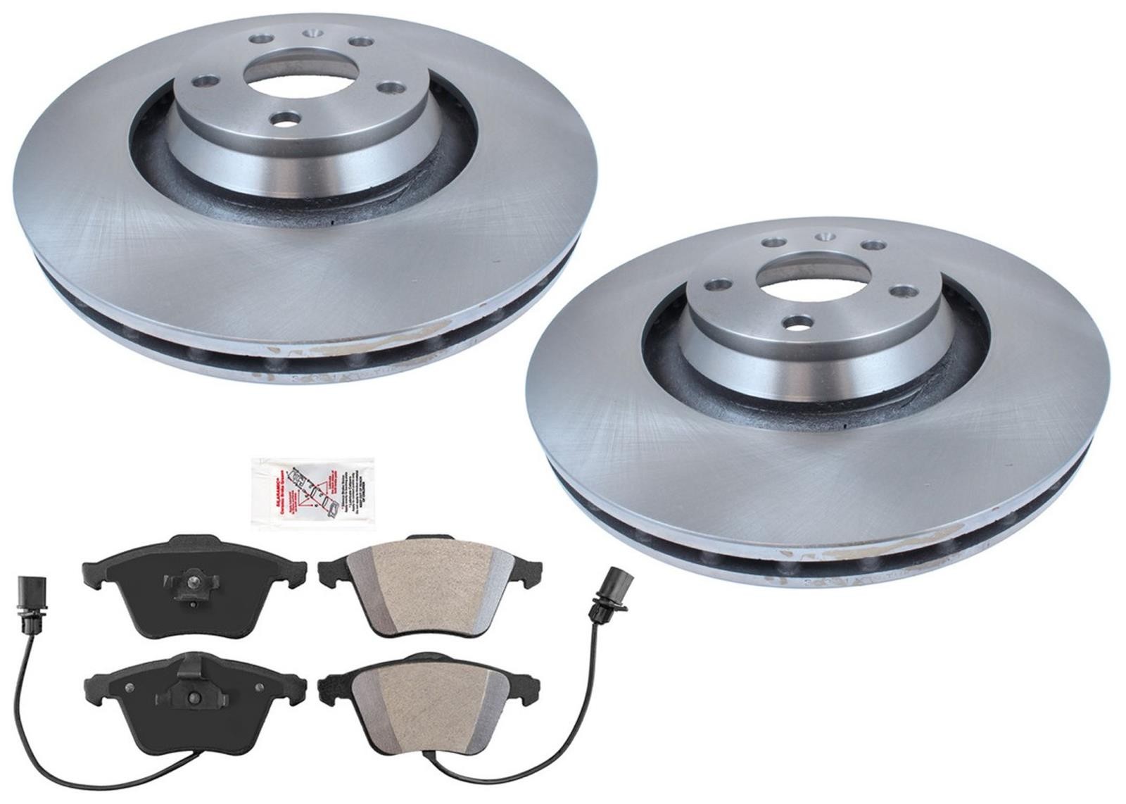 Front Premium Disc Brake Rotors Brake Pads For Audi A6 Quattro 05-2011 V8 4.2L
