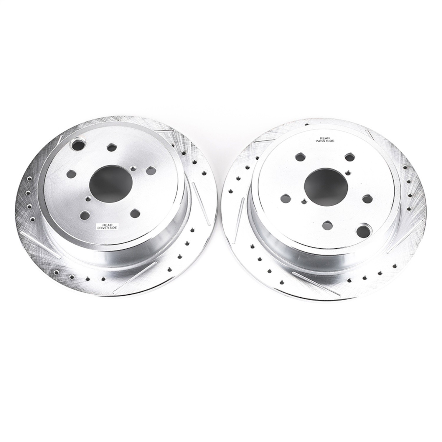 PowerStop JBR1701XPR Disc Brake Rotor Set For 15-21 Subaru WRX