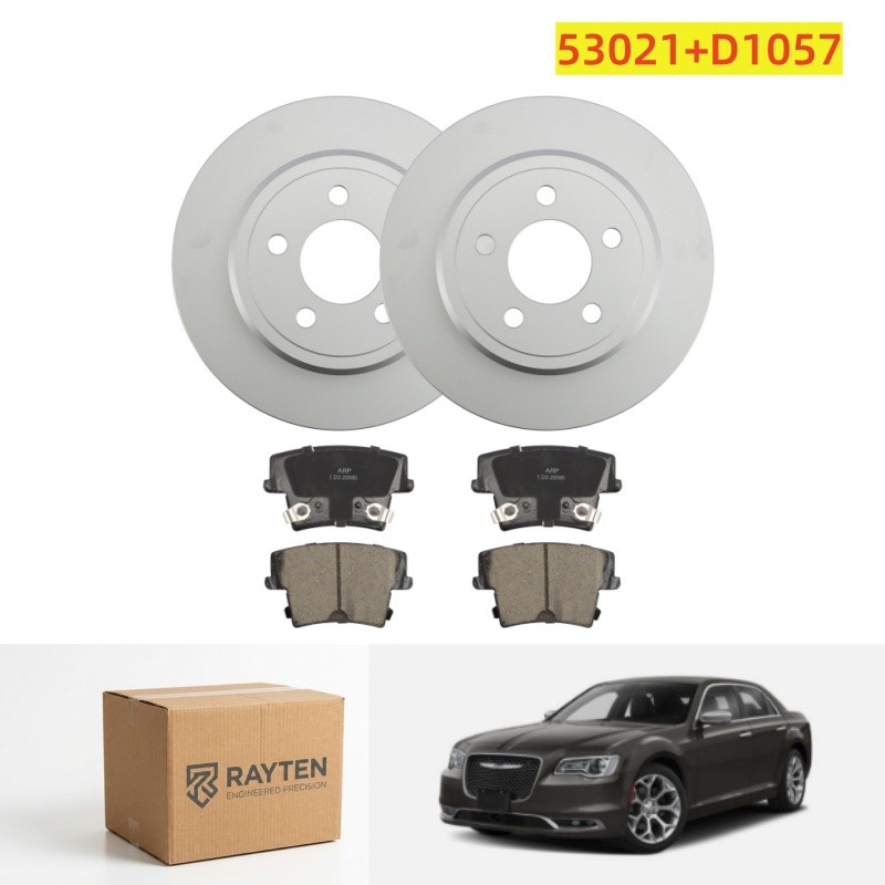 12.60 Inch Rear Disc Rotors Brake Pads for Charger 300 Dodge Challenger Charger