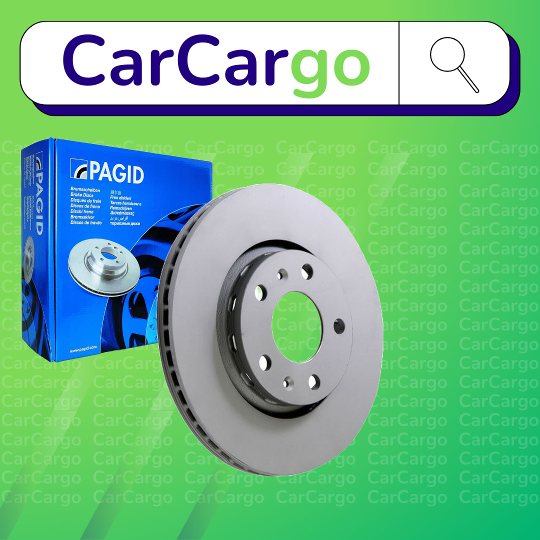 Pagid Vented Rear Brake Discs Pair For Audi A8 3.2 FSI quattro 2005-2010 280 mm