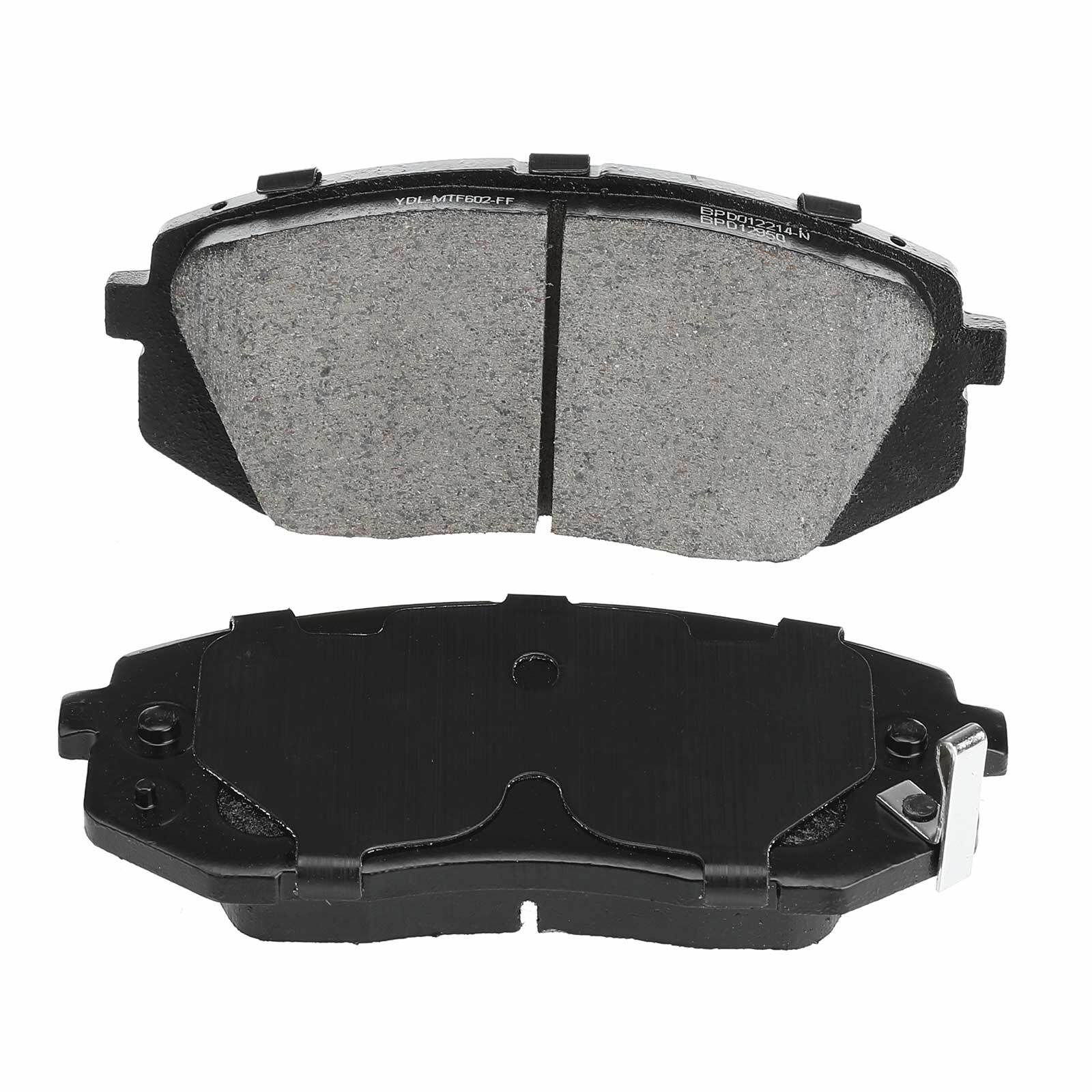 New Front Disc Rotor & Ceramic Pads for Hyundai Tucson 10-15 Kia Sportage 11-16