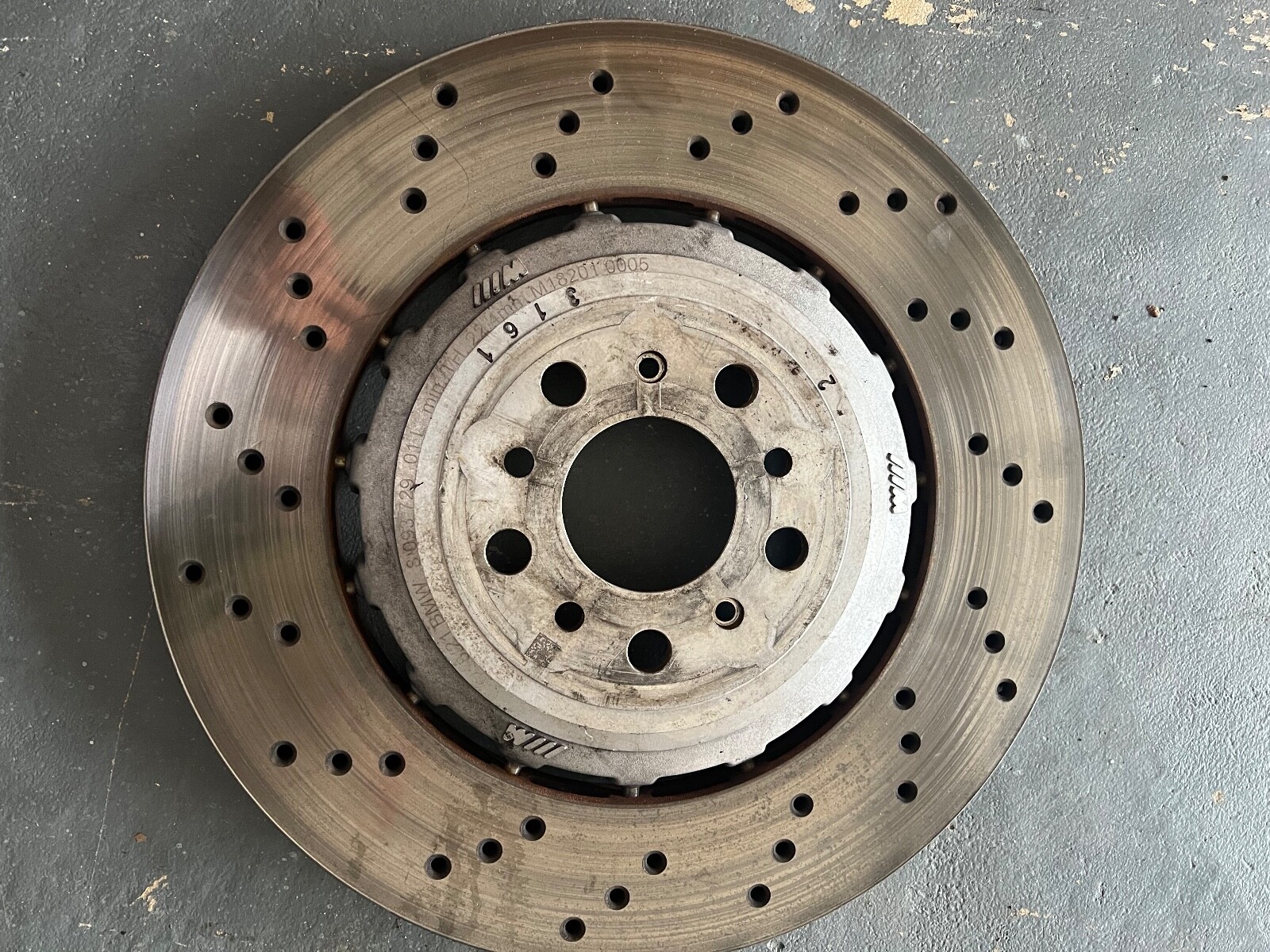 2021 G82 BMW M4 COMPETITION BRAKE DISC ROTOR MINIMAL WEAR FAST/EASY SHIPPING