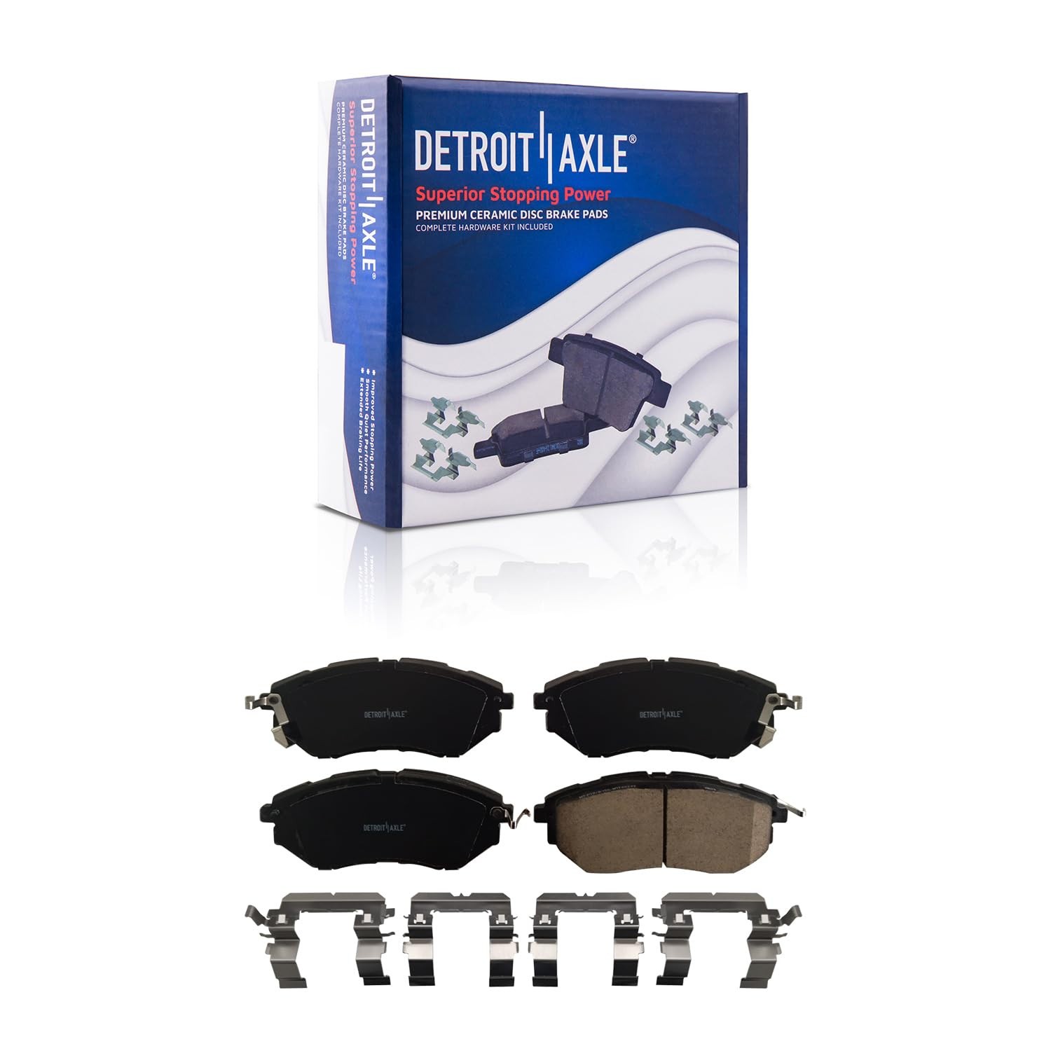 10pc Front Rear Drilled Brake Rotors Brake Pads Kit for 2015 Subaru Legacy 2.5L