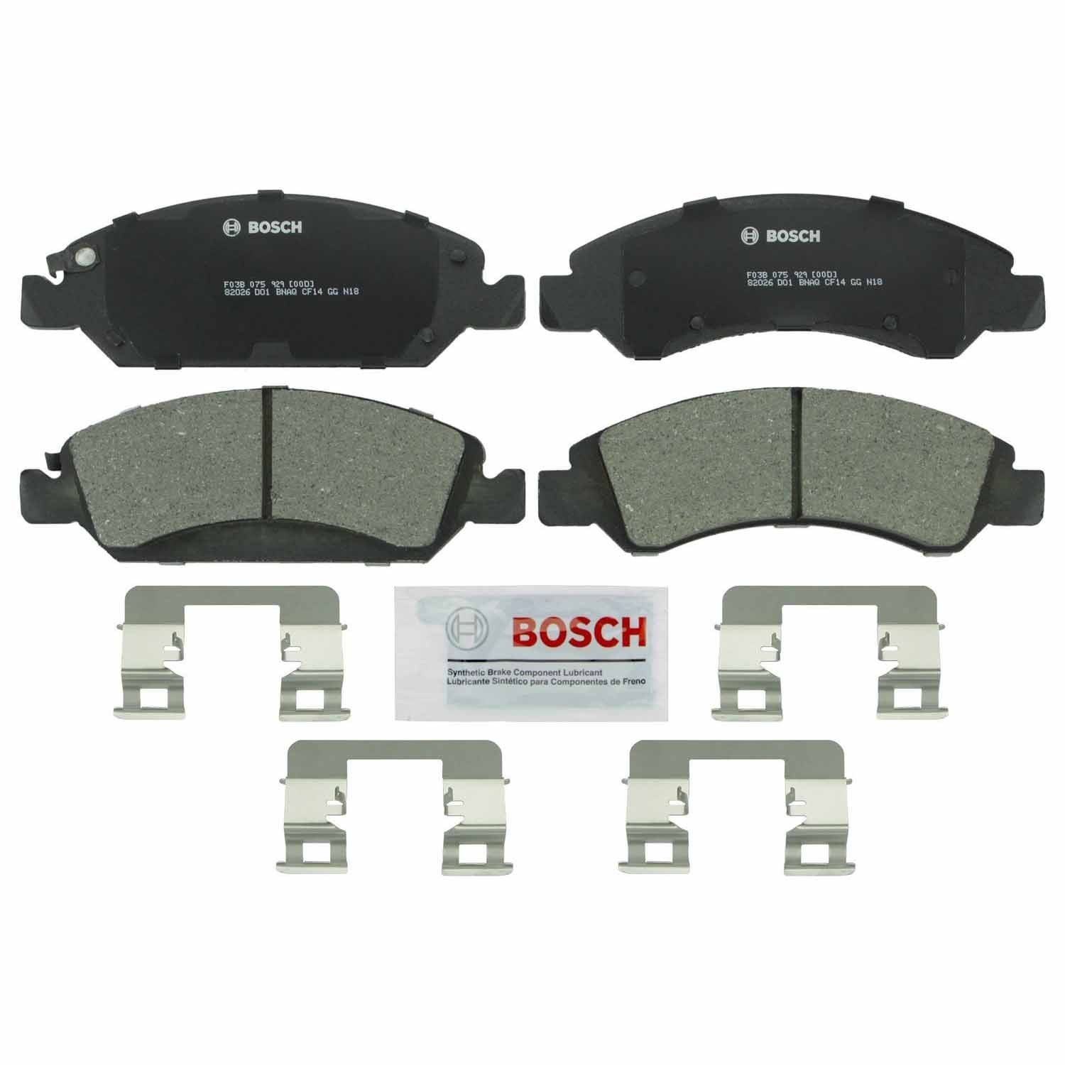 Bosch OEM Front & Rear Ceramic Brake Pads Kit For 2015-2020 Chevy Suburban