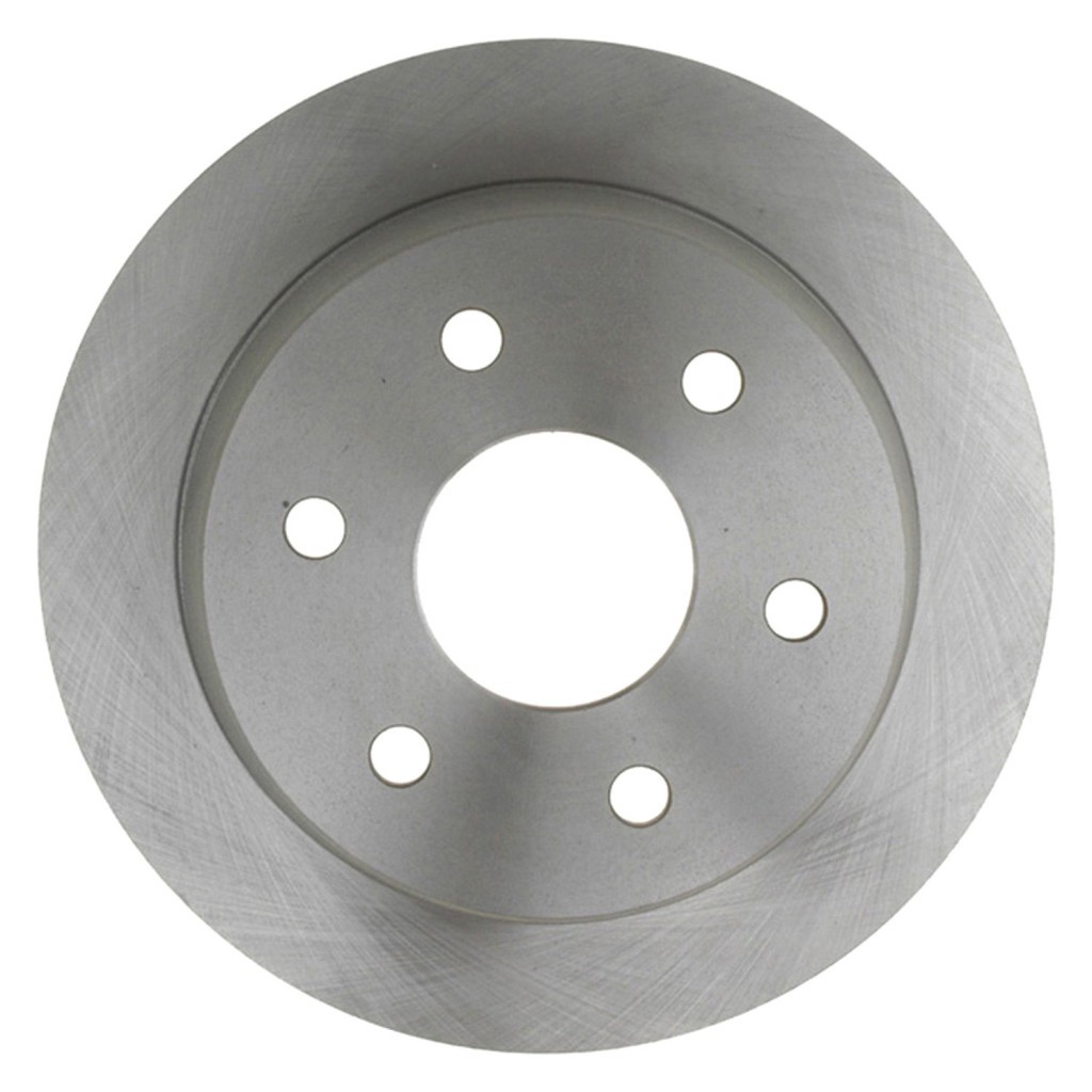 Genuine ACDelco For GMC Sierra 2500 2003 Brake Rotor Rear Cast Iron | Plain Hat