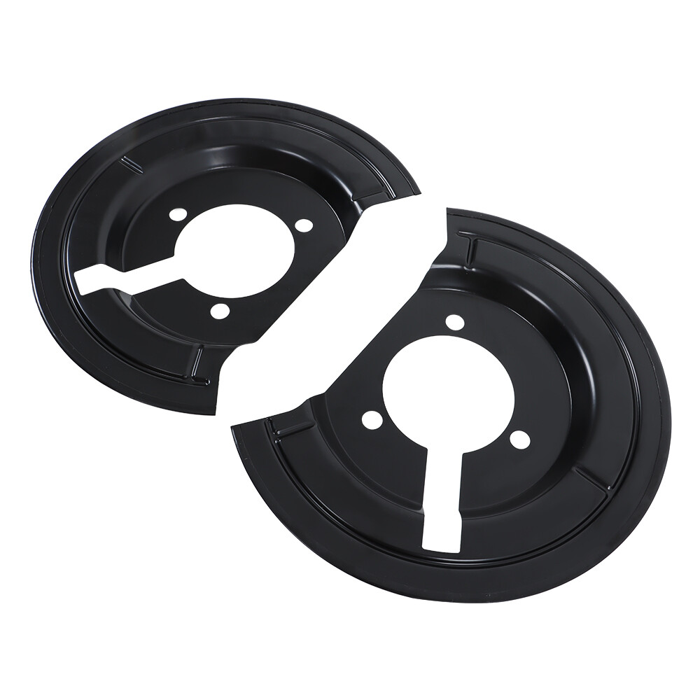 Labwork Front 2Pcs Brake Backing Shield For 11-18 Ram 1500 4.7/5.7L 68232019AA