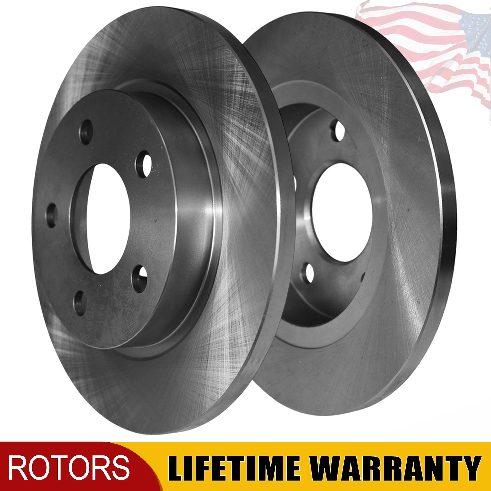 2x Rear Disc Brake Rotor for Ford Taurus Mercury Sable 93-05 Lincoln Continental