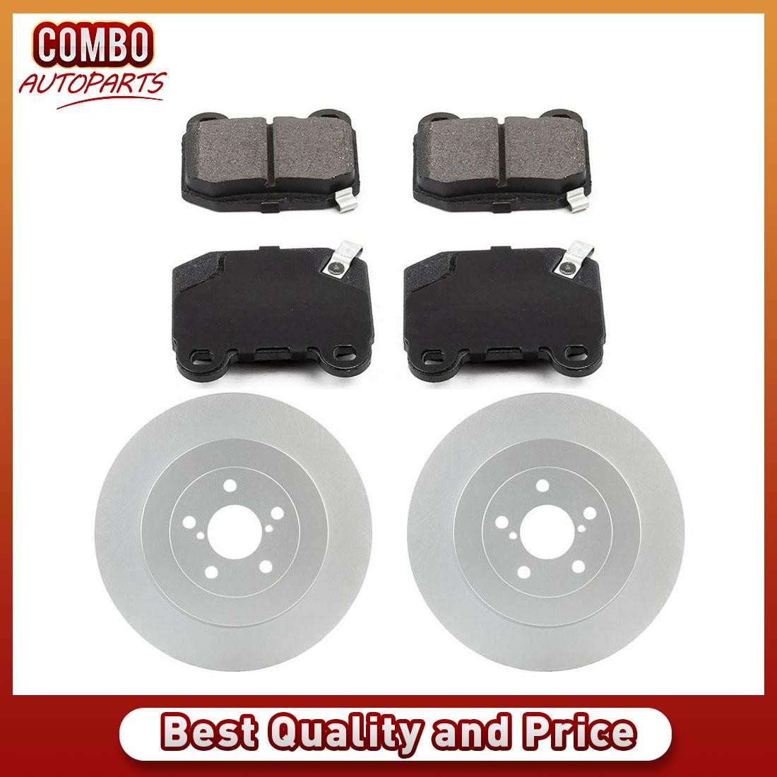 Rear Brake Rotors Brake Pads for 2004 Subaru Impreza