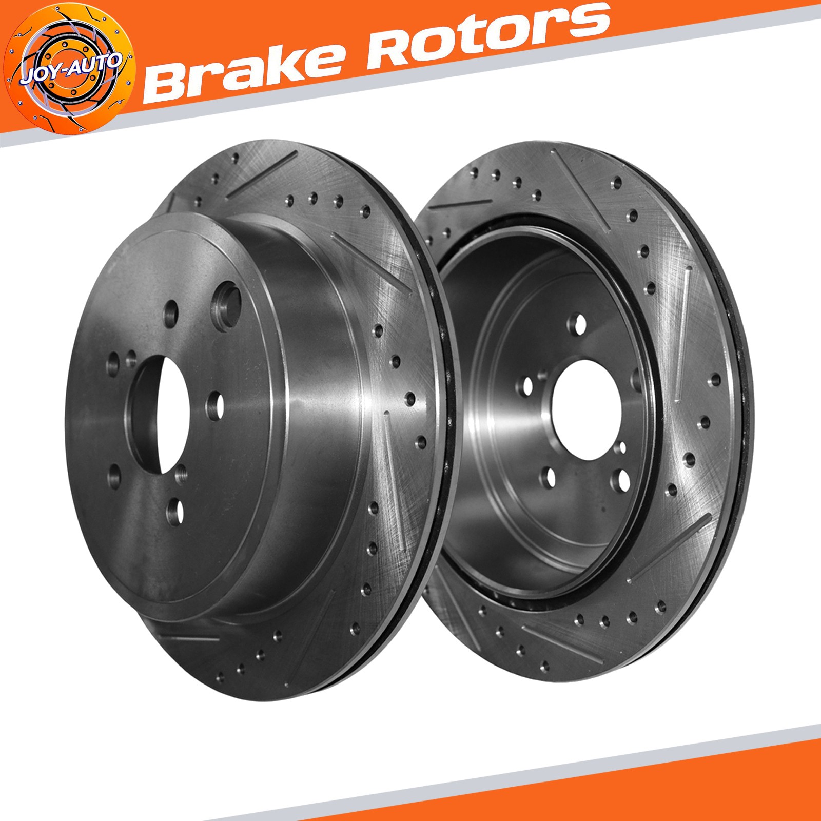 11.20″ Rear Drilled & Slotted Disc Brake Rotors for Mini Cooper 2014-2019 1.5L