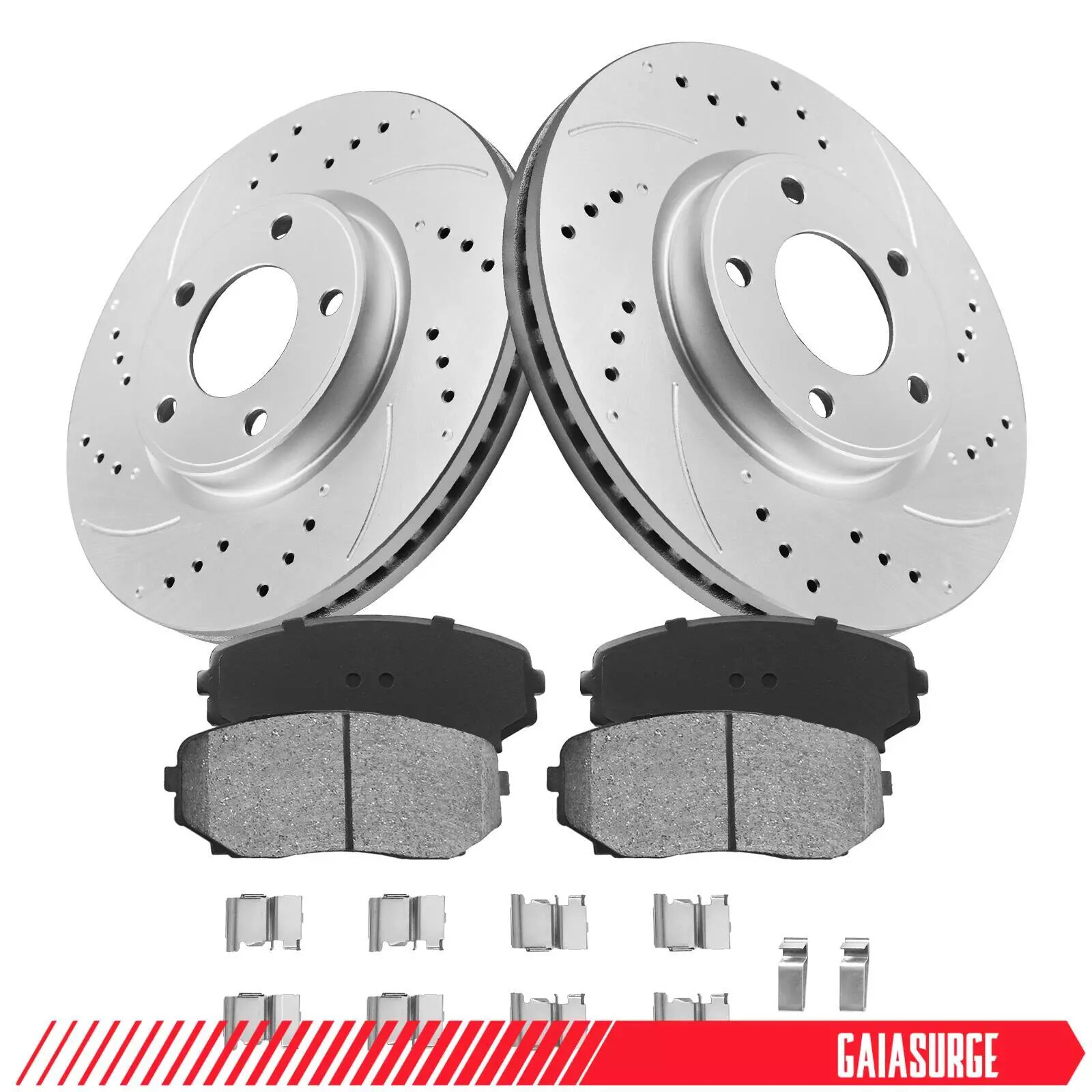 Front Brake Rotors & Pads for 2007-2009 Ford Edge 2007-2009 Lincoln MKX 3.5L FWD
