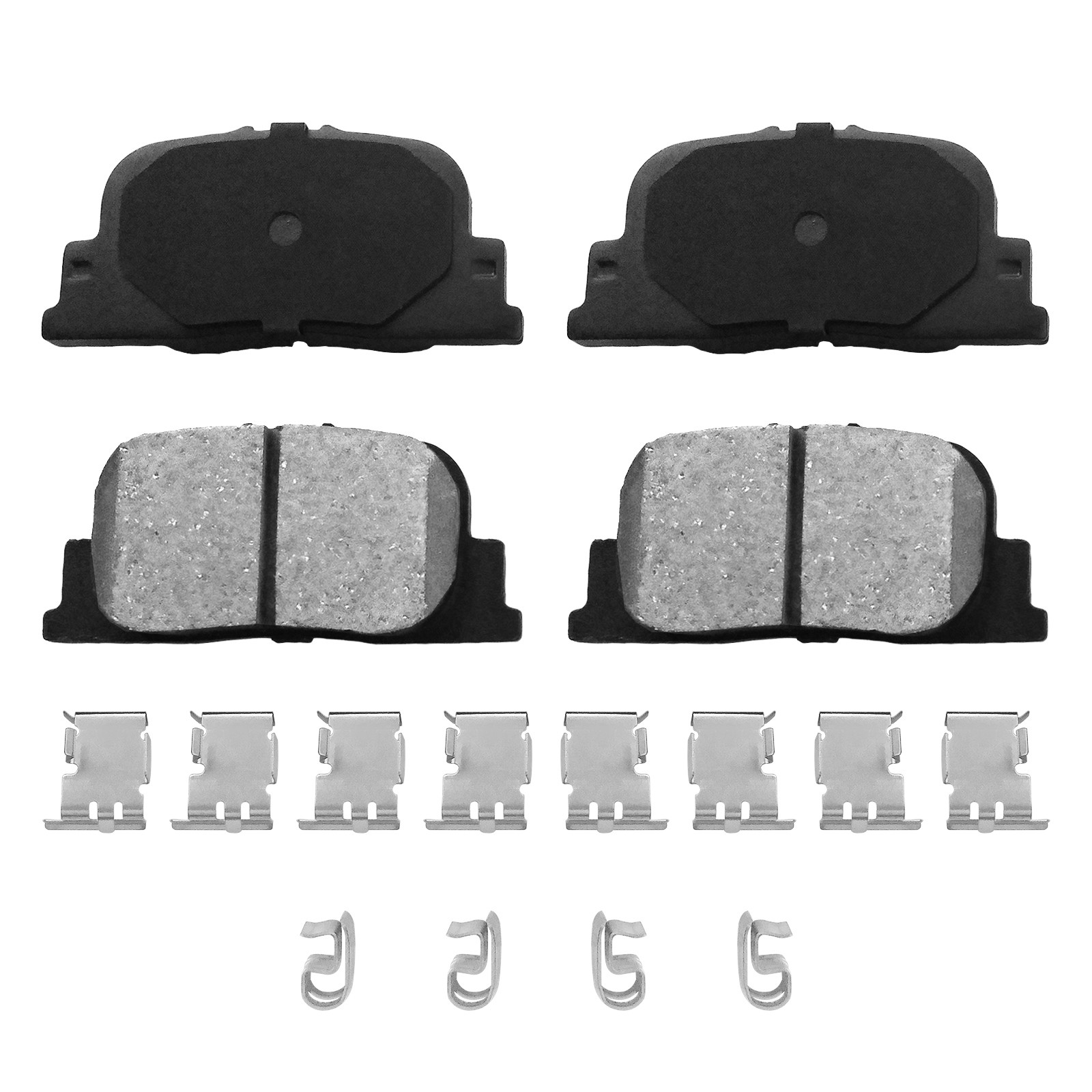 Front Rear Disc Rotors Ceramic Pads Kit for 2005 2006 2007 2008- 2010 Scion TC