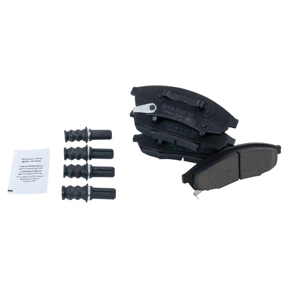 Front Ceramic Brake Pad & Rotor Kit for Grand Prix Lumina Cutlass