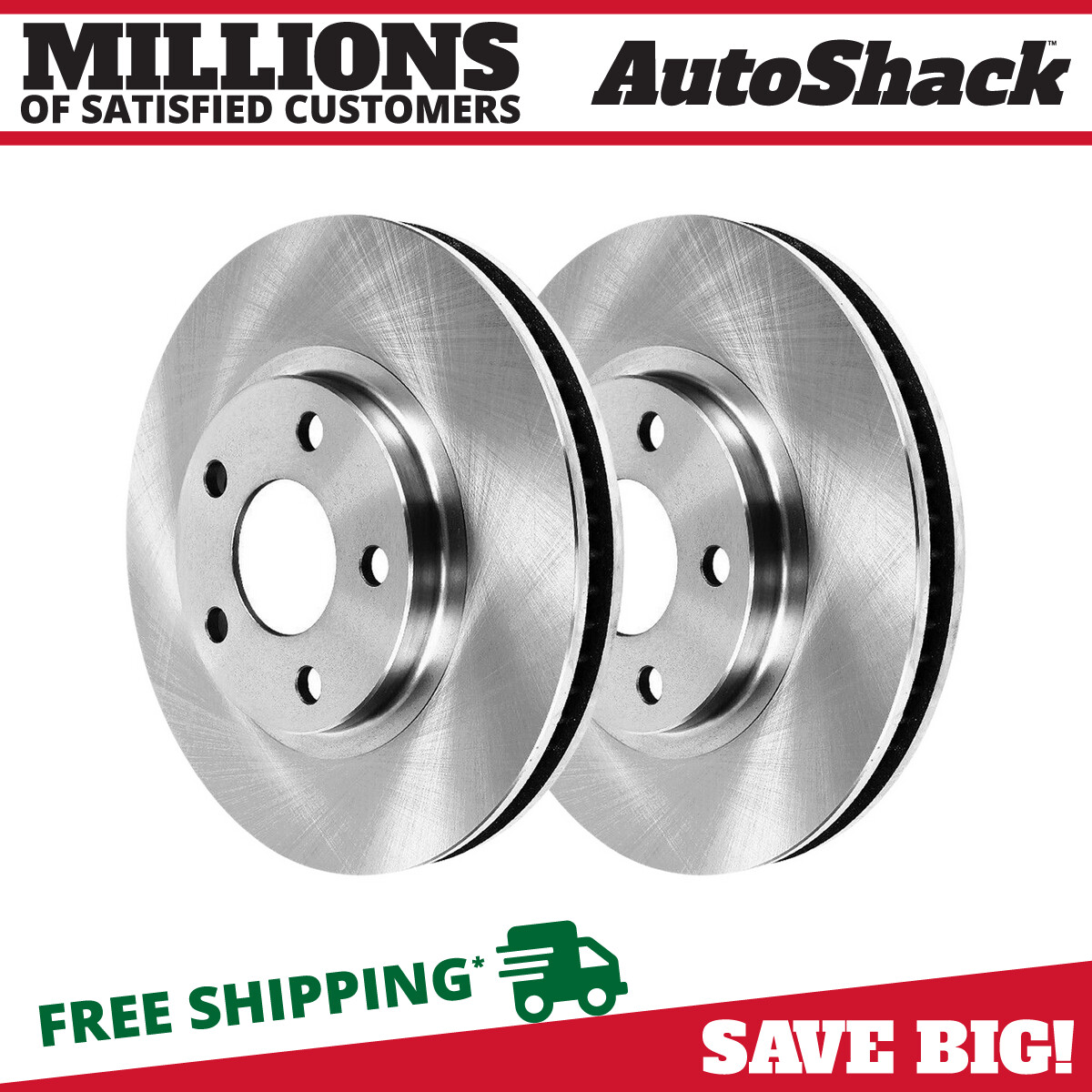 Front Brake Rotors Pair 2 for INFINITI I35 Nissan Maxima 2002-2006 Altima 3.5L