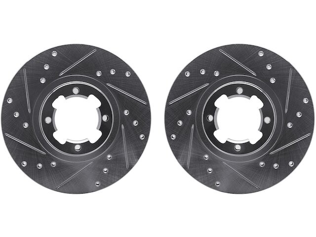 Front Brake Rotor Set For 85-93 Subaru DL GL GL10 RX Loyale XT Base RS DL HG93J5