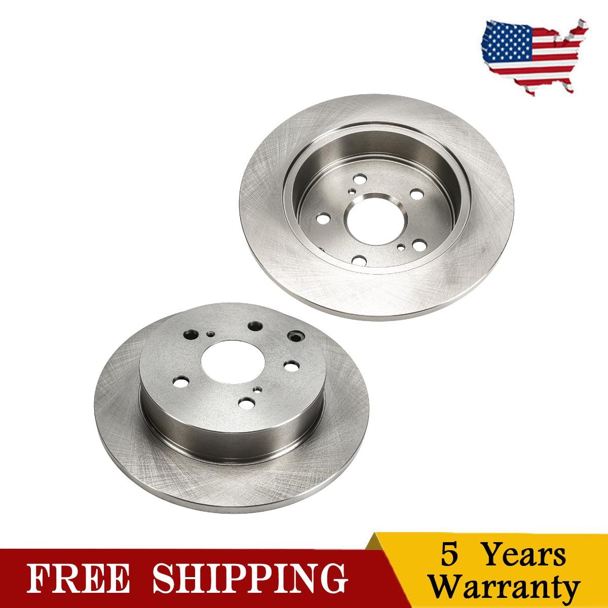 Rear Solid Disc Brake Rotor For Toyota RAV4 2006-2012 2013 2014-2018 31443 2PC