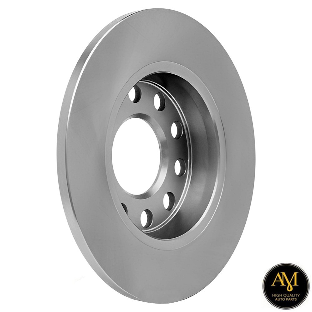 Rear Solid Disc Brake Rotors 2PCS Set For Audi A4 05-02; A4 Quattro 06-02; 255mm