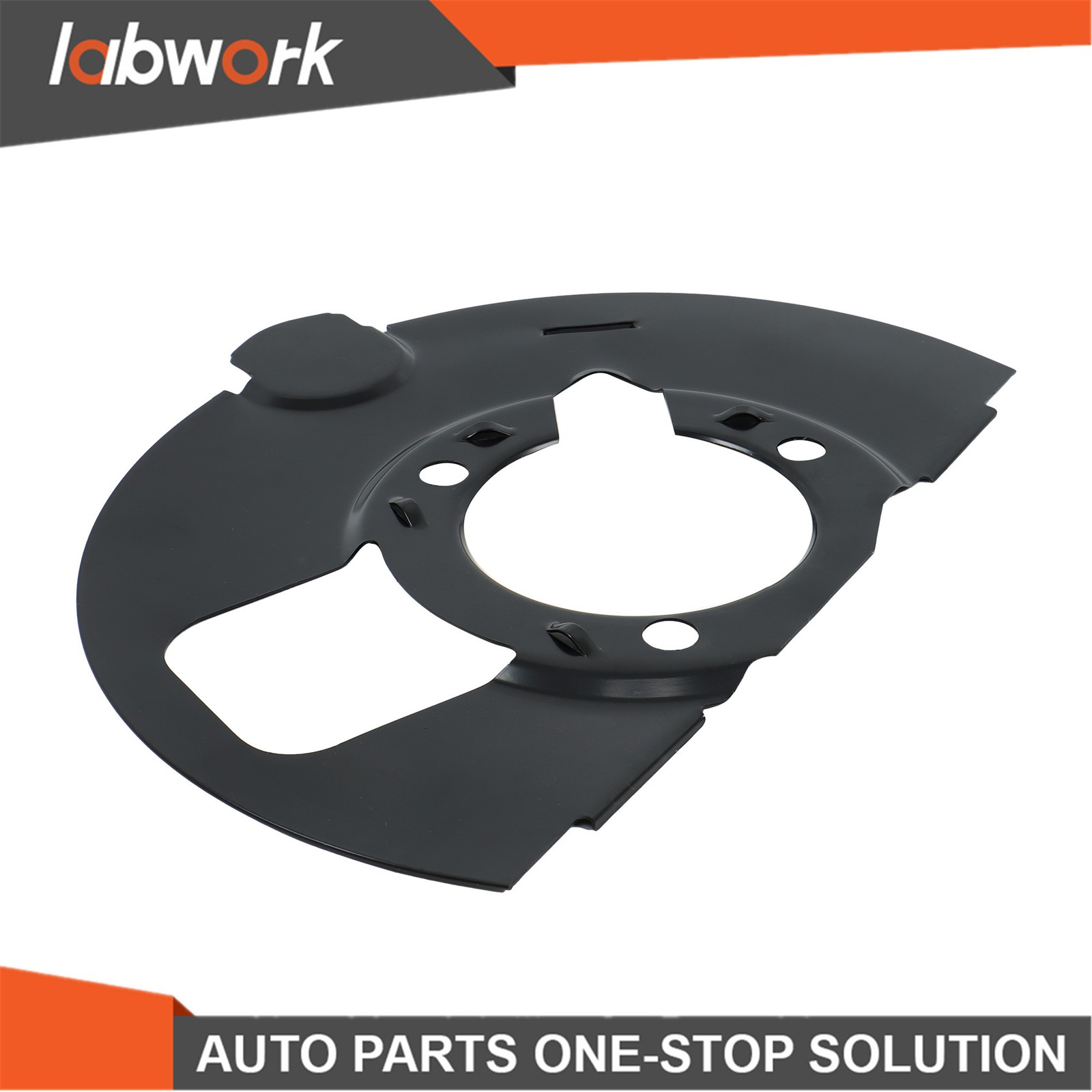 Labwork Front Driver Left Side Brake Dust Shields for Chevrolet GMC 2014-2020