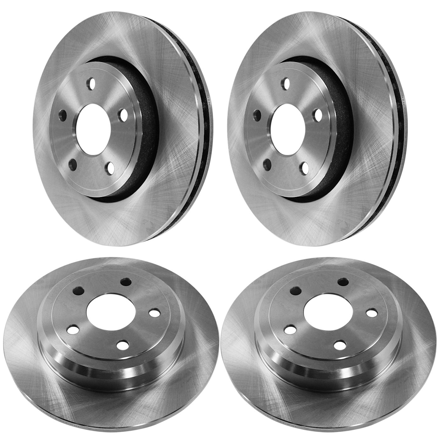 Front & Rear Brake Disc Rotors for Jeep Grand Cherokee Dodge Durango 2011-2020